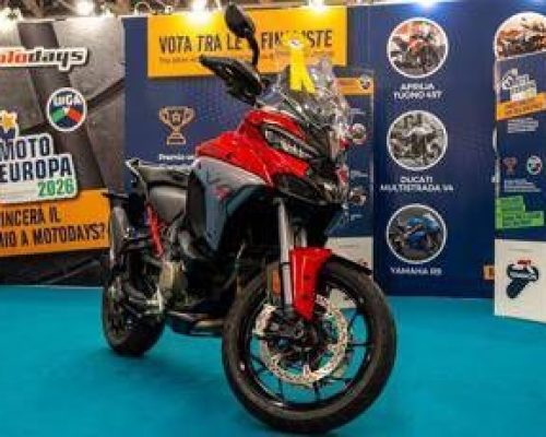 Alla Ducati Multistrada V4 il Premio Moto Europa 2026