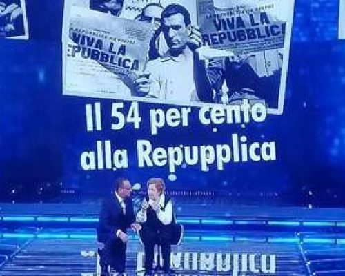 Errore nella grafica, a Sanremo ‘Repubblica’ diventa ‘Repupplica’