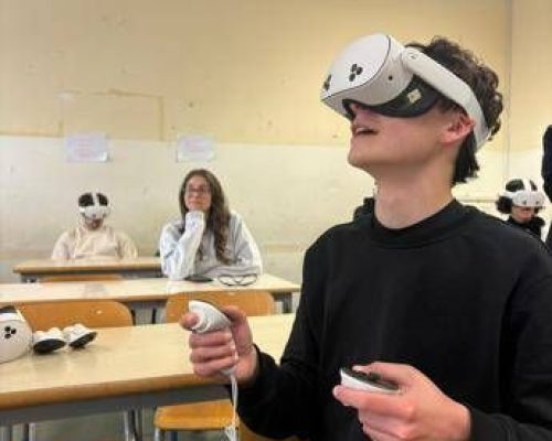 Fibercop porta l’innovazione a scuola, a Monterotondo il viaggio virtuale nella fibra