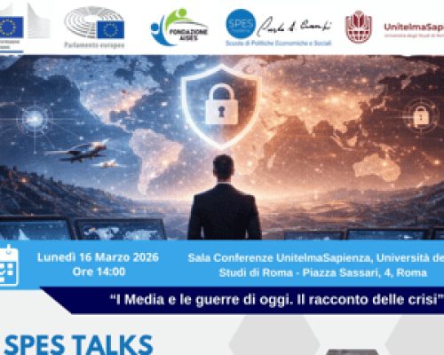 Informazione: nasce ‘Spes Talks’, il 16 marzo a Roma il primo incontro su media e guerre contemporanee