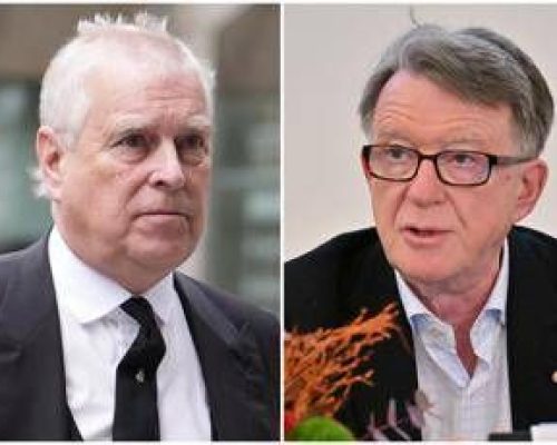 L’ex principe Andrea e Mandelson in accappatoio con Epstein, spunta la prima foto insieme