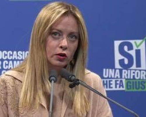 Referendum, Meloni: “Nessuno ha in mente di liberarsi della magistratura, riforma traguardo epocale”