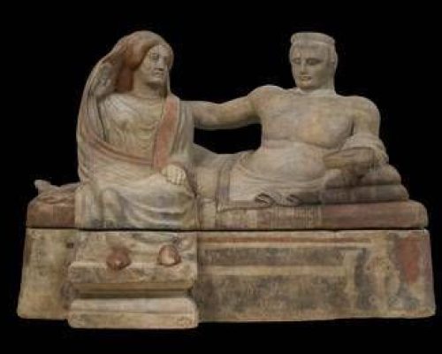 Restaurata l’urna etrusca del Bottarone